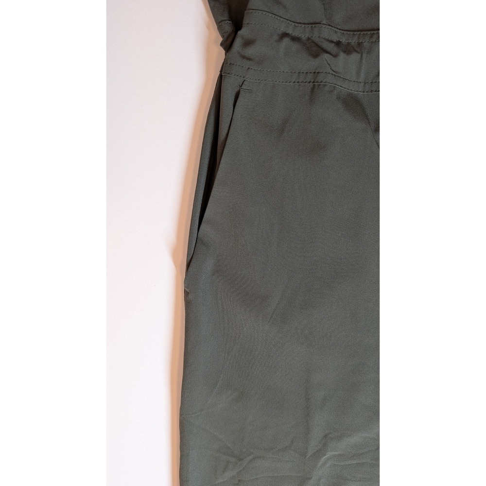 Athleta Topanga Jumpsuit Women M Gorpcore Utility Wide Leg Sleeveless V-Neck - Picture 7 of 11